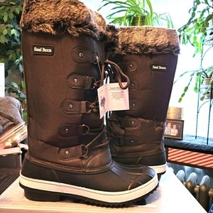 Winter boots - brown size 10